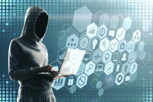 Malware and ransomeware concept