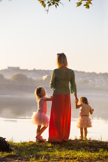 Mama with daughter