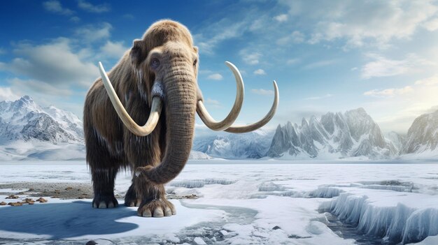 Mammoth high quality background