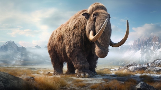 Premium AI Image | Mammoth