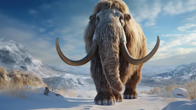 Premium AI Image | mammoth