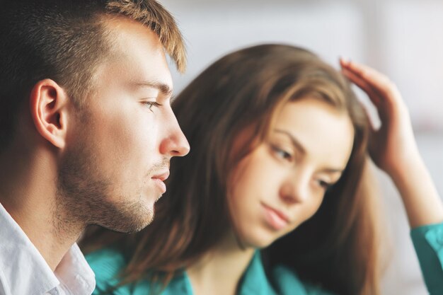 写真 男と女の肖像画