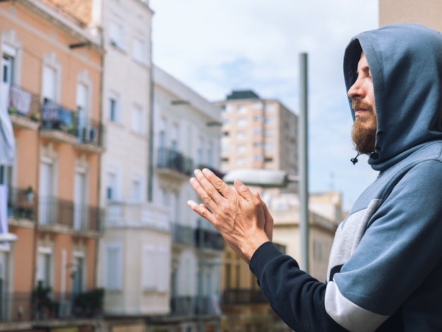 Man applaudisseren ondersteunende artsen