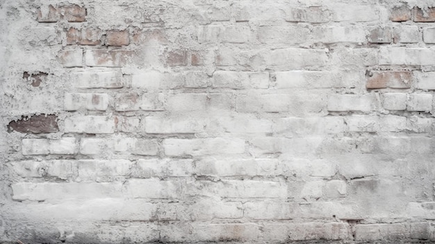 Man in a black suit standing in front of a white brick wall