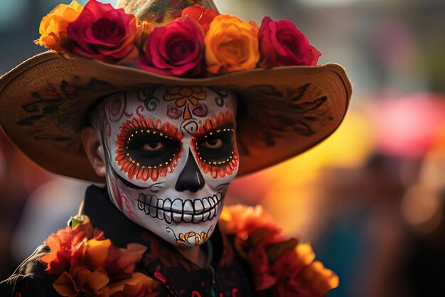 Man on the Day of the Dead