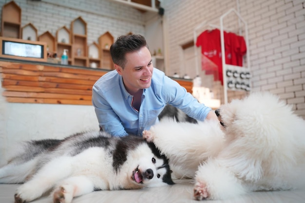 人間と犬