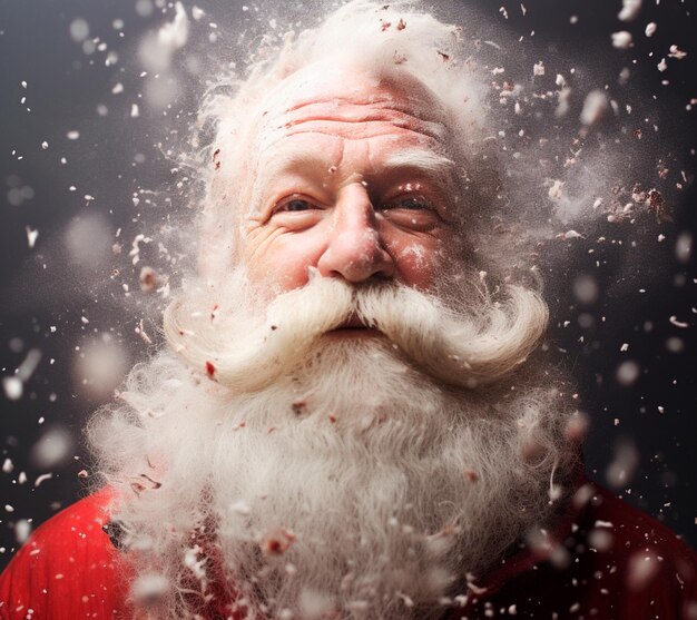 man dressed as Santa Claus