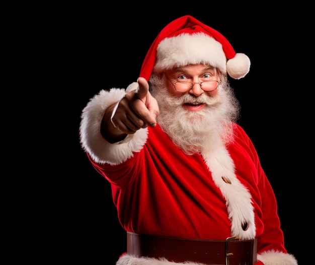 man dressed as Santa Claus