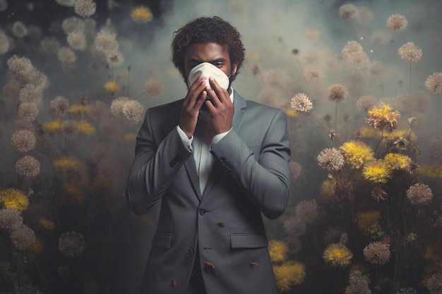 man drinking from a cup of coffee