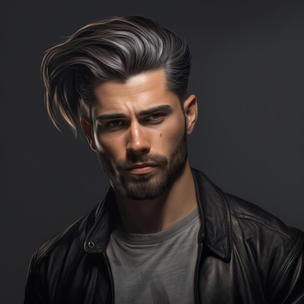 man hair style