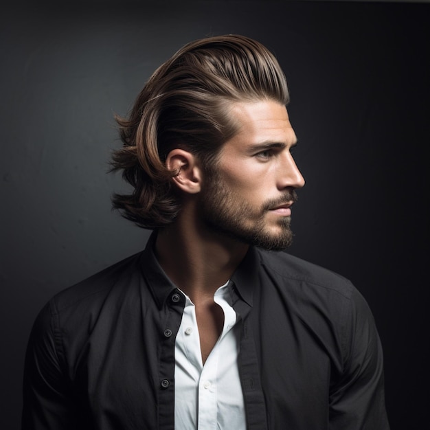 man hair style