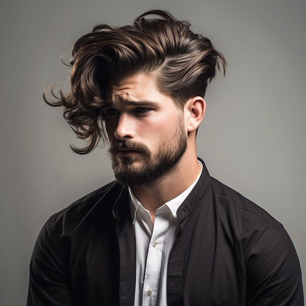 man hair style