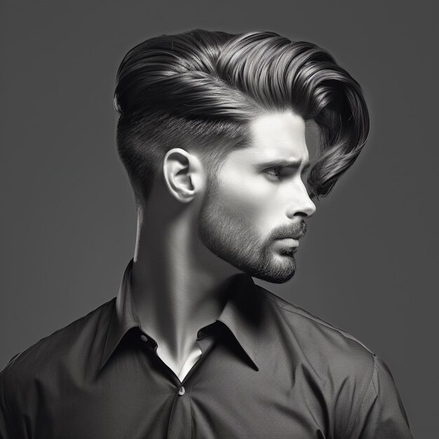 man hair style