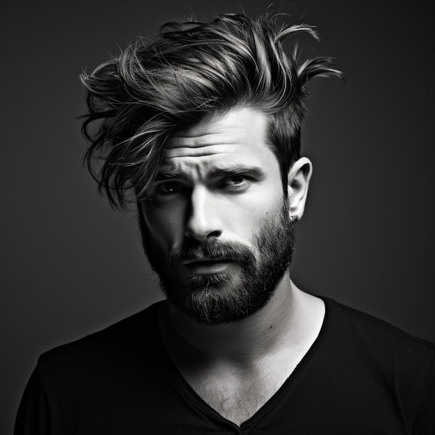 man hair style