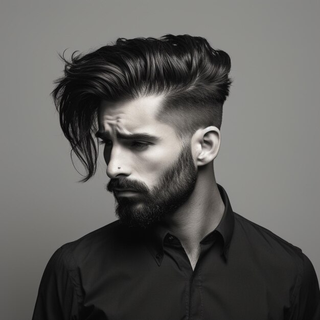 man hair style