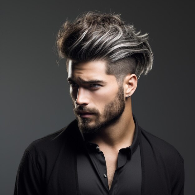 man hair style