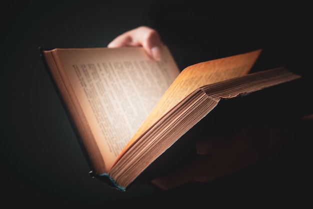 Man holding books read books