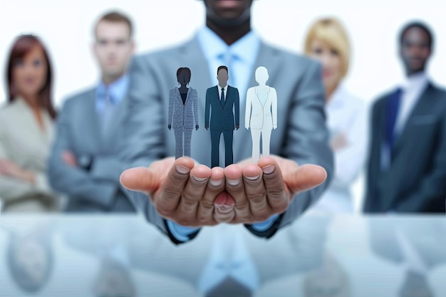 a man holding a group of people in a group that has a man in a suit and a man in a suit holding a white shirt