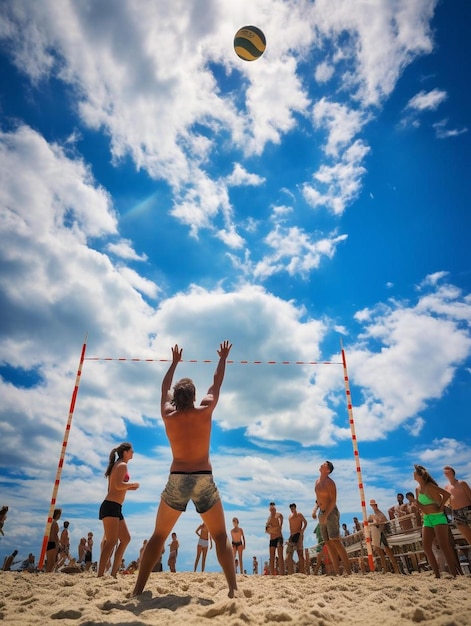 a man jumps into the air with his arms up in the air.