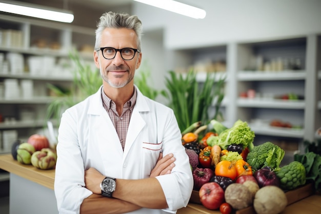 Man nutritionist explains health benefits of being vegetarian