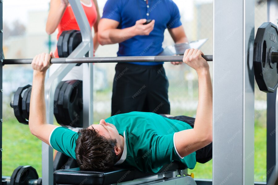 Weight Training Guide Press