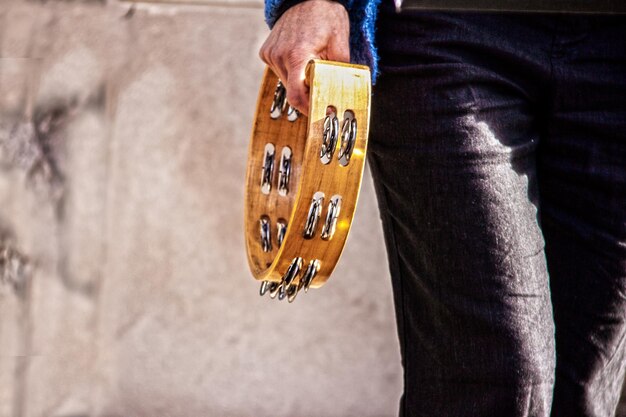 Photo man playing guitar