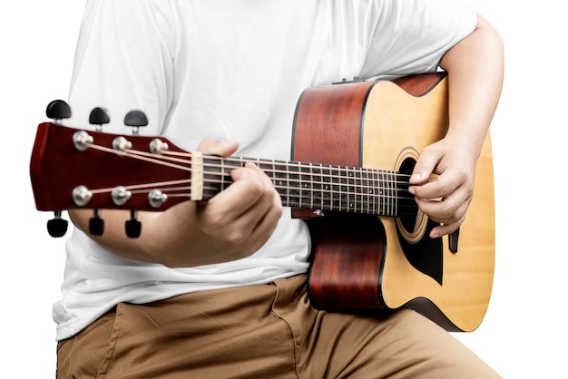 Man playing guitar