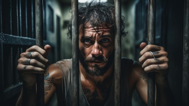 Man in prison