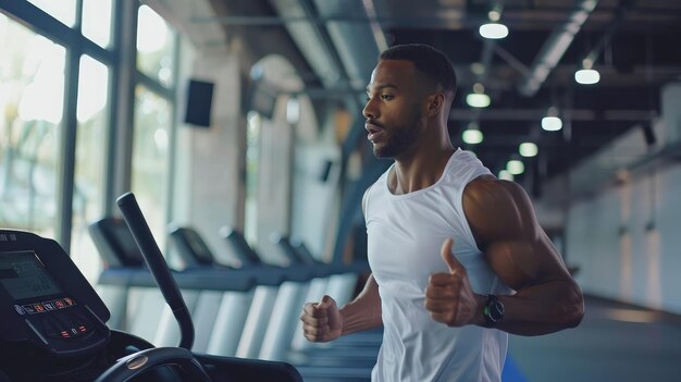 Endurance running on treadmill shop