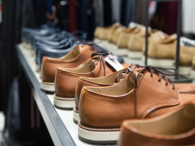 Man shoes store