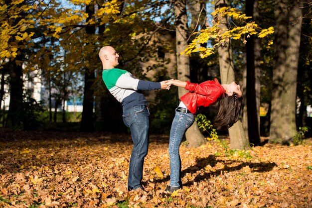 Man Spinning His Girlfriend