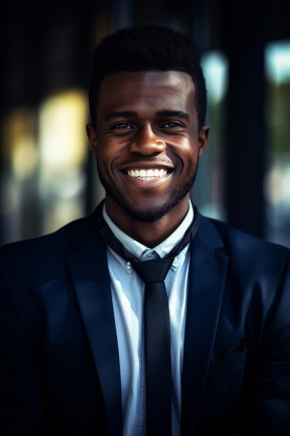 A man in a suit with a tie that says'i'm a man '