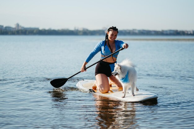 Man surfing in sea