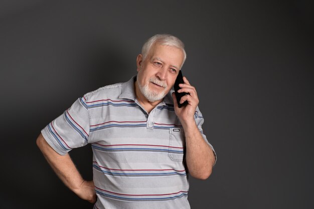 Man talking on the phone