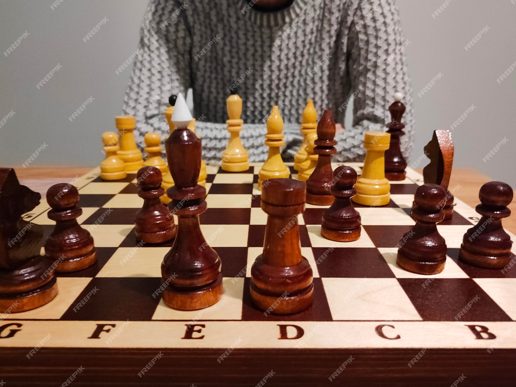 Analysis Chess Game Stock Photo 1129906568