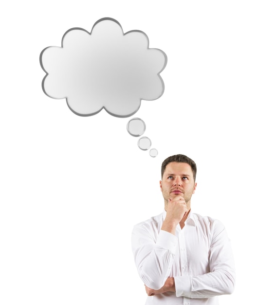 man thinking