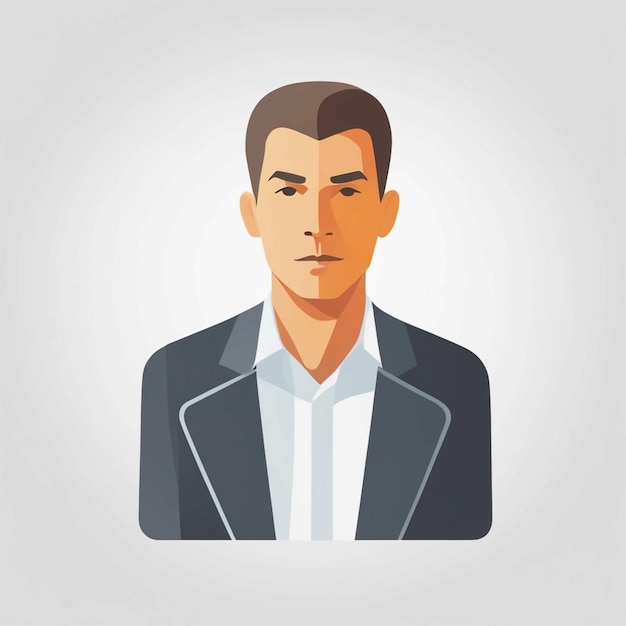 Man vector flat icon