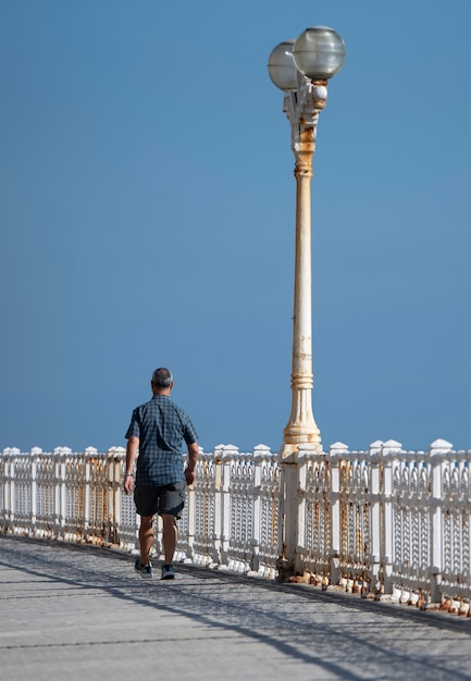 man walking