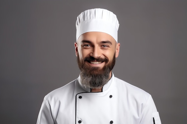 A man wearing a chef's hat