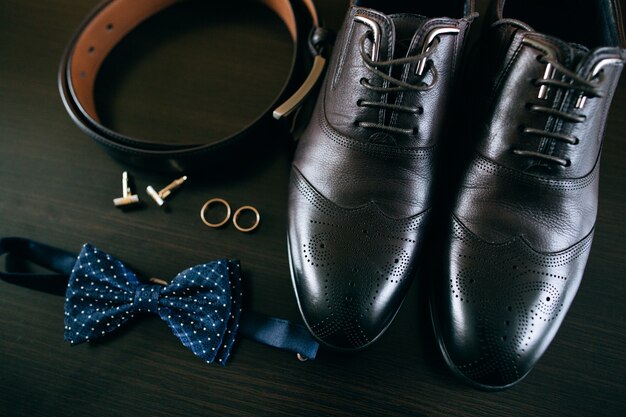 Man wedding accessories