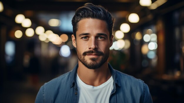 A Man With a Beard and a Jacket