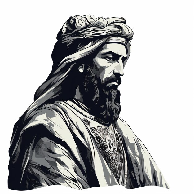 a man with a beard and a turban