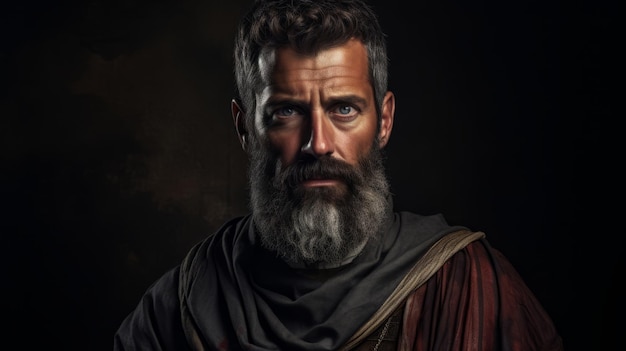 a man with beard