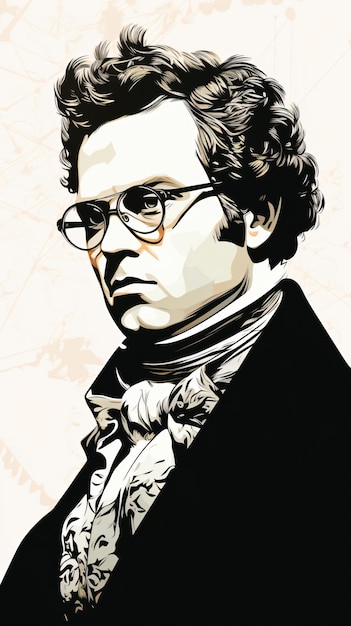 a man with glasses and a bow tie