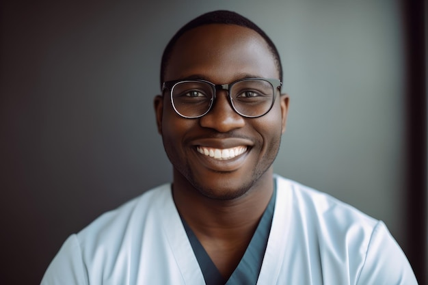 A man with glasses and a white shirt