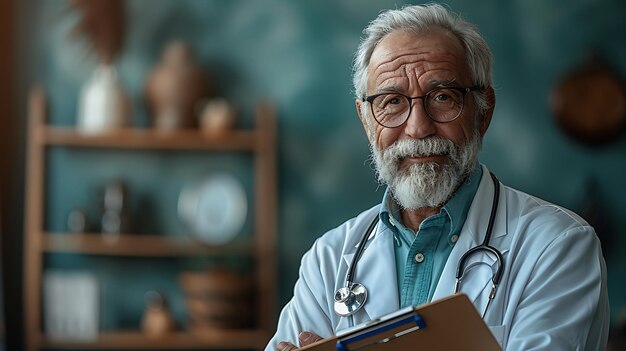 a man with a stethoscope around his neck