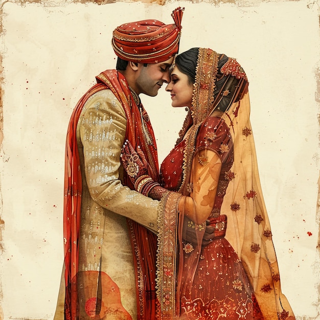 a man and woman are standing in front of a sign that says  bride