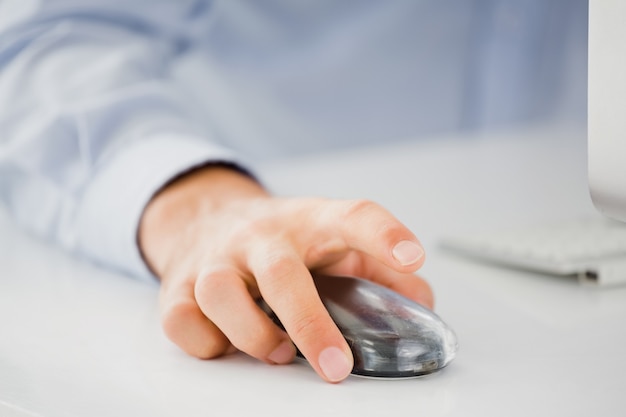 Man working on computer