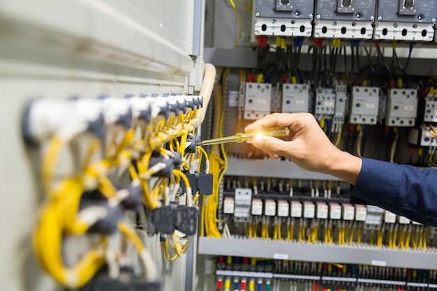 Man working in factory