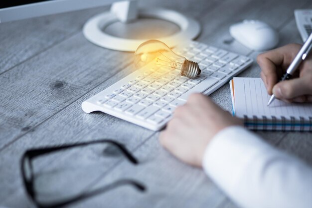 Man working in office